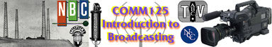 COMM125 - Introduction to Broadcasting