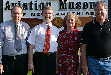 (l-r:) Moe Quirin, Ed Brouder, Barb Miles and Chris Van Veen